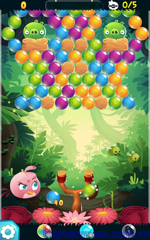 tải game Angry Birds POP Bubble Shooter cho Android